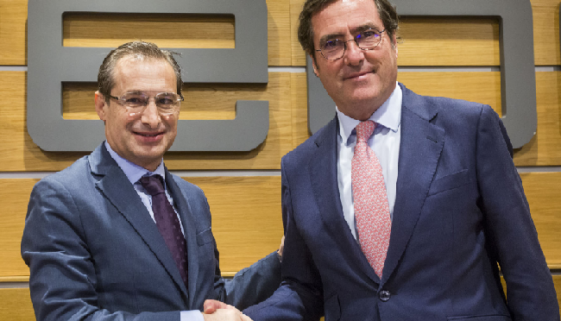 José Vall y Antonio Garamendi
