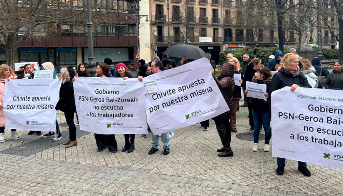 protesta UTSAJU