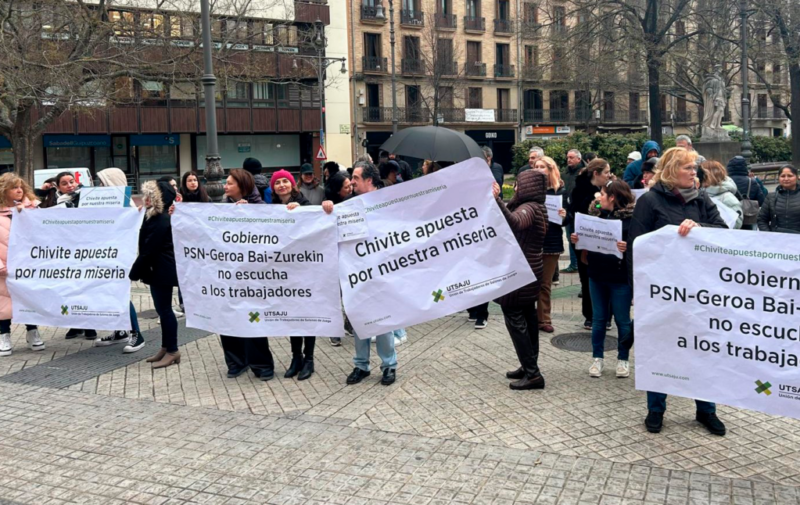 protesta UTSAJU