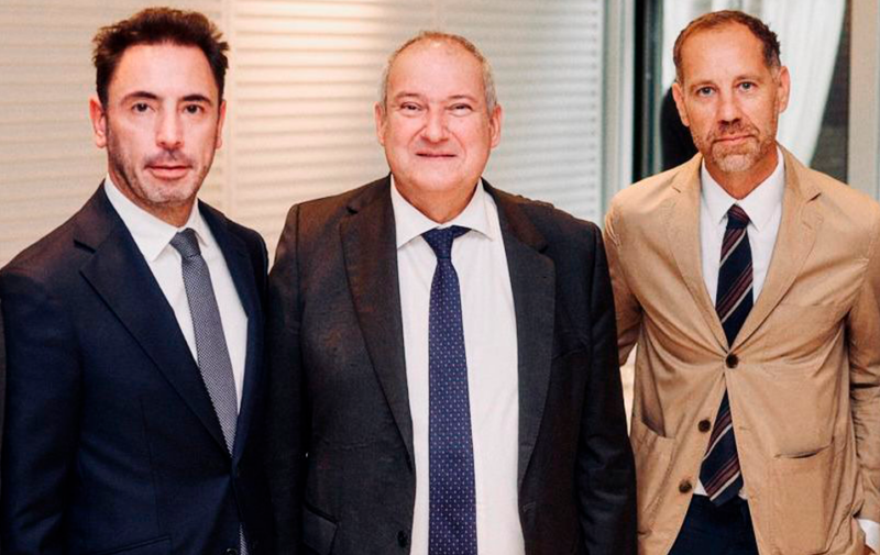 Enric Sanahuja, Jordi Hereu y Gonçal Aixa