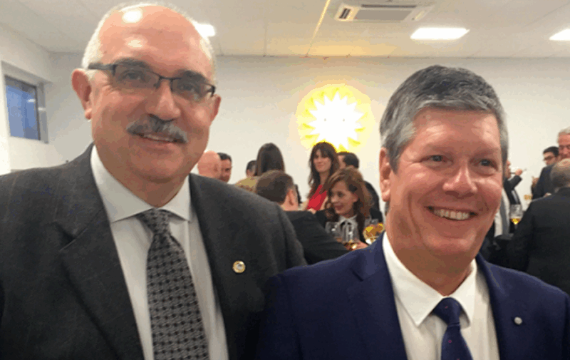 Miguel Ángel Riera y Carlos Chacón