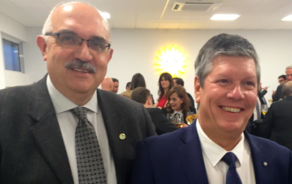 Miguel Ángel Riera y Carlos Chacón