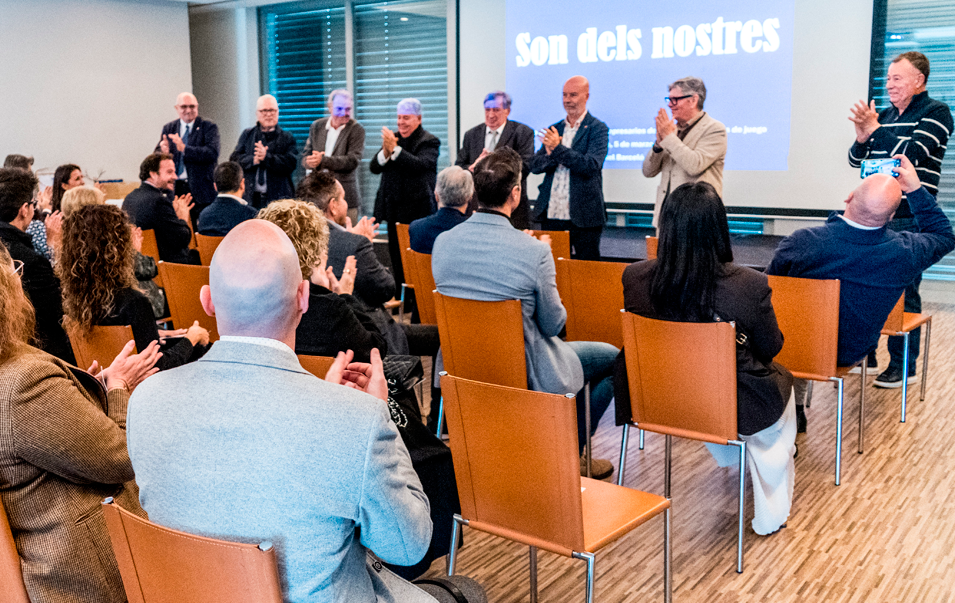 Homenaje celebrado por SAREIBA