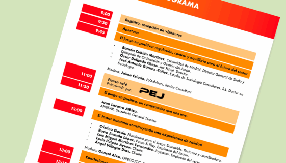 ANESAR presenta el programa completo del 13º Congreso de Salones de Juego, que se celebrará el 14 de mayo en Madrid