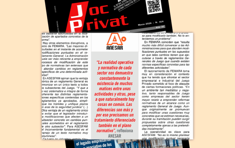 joc privat anesar